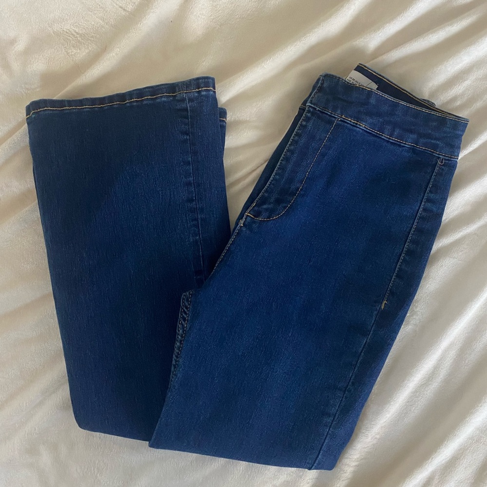 zara flare jeans